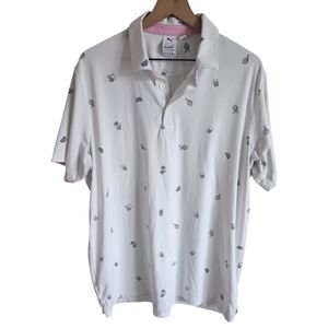 PUMA x Arnold Palmer Men's AP CLOUDSPUN Citrus Golf Polo